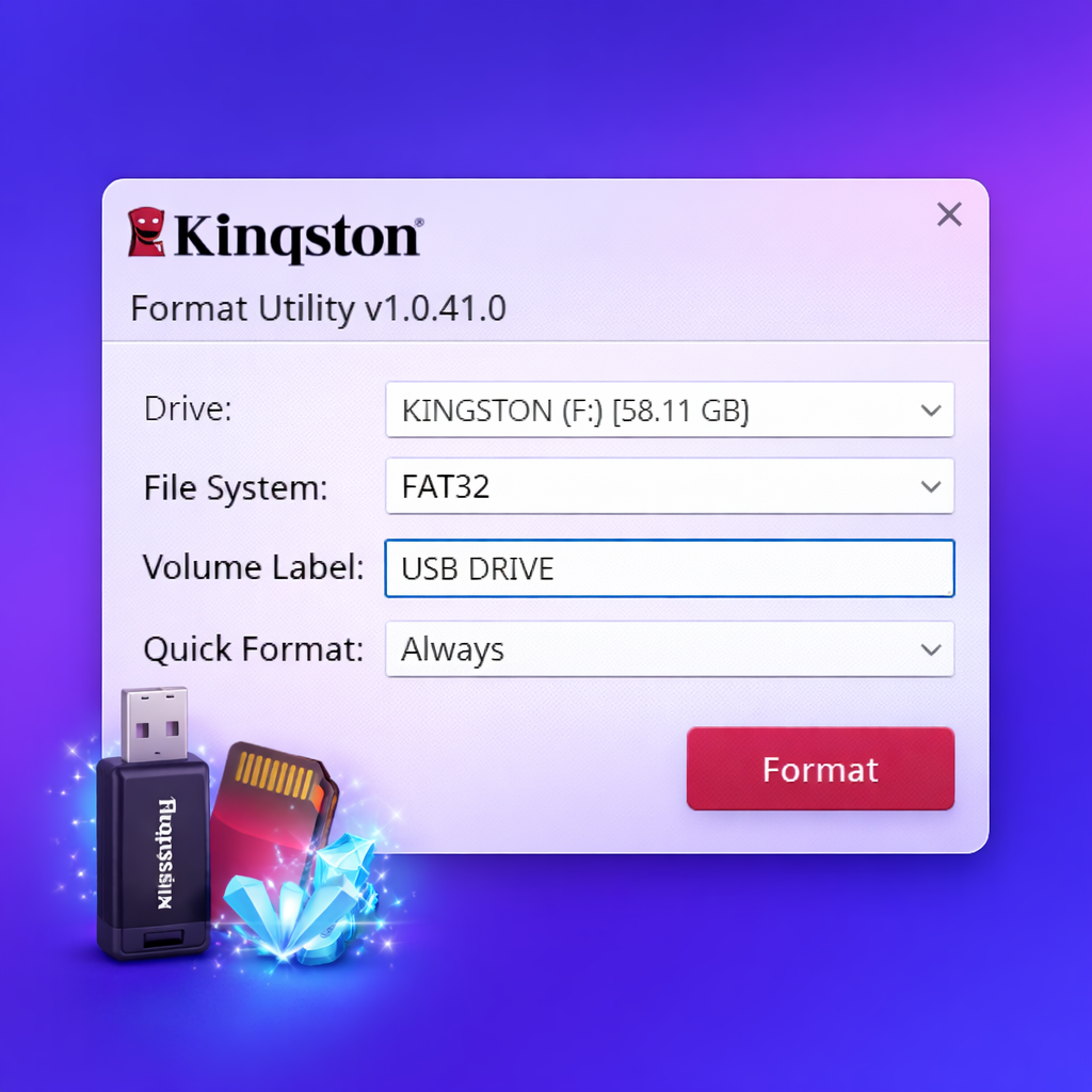 Kingston Format Utility